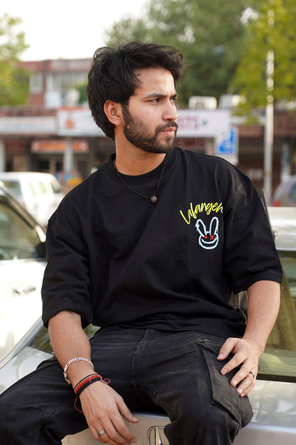 LAFANGEH ORIGINALS | Black Oversized TShirt | 100% Premium Cotton