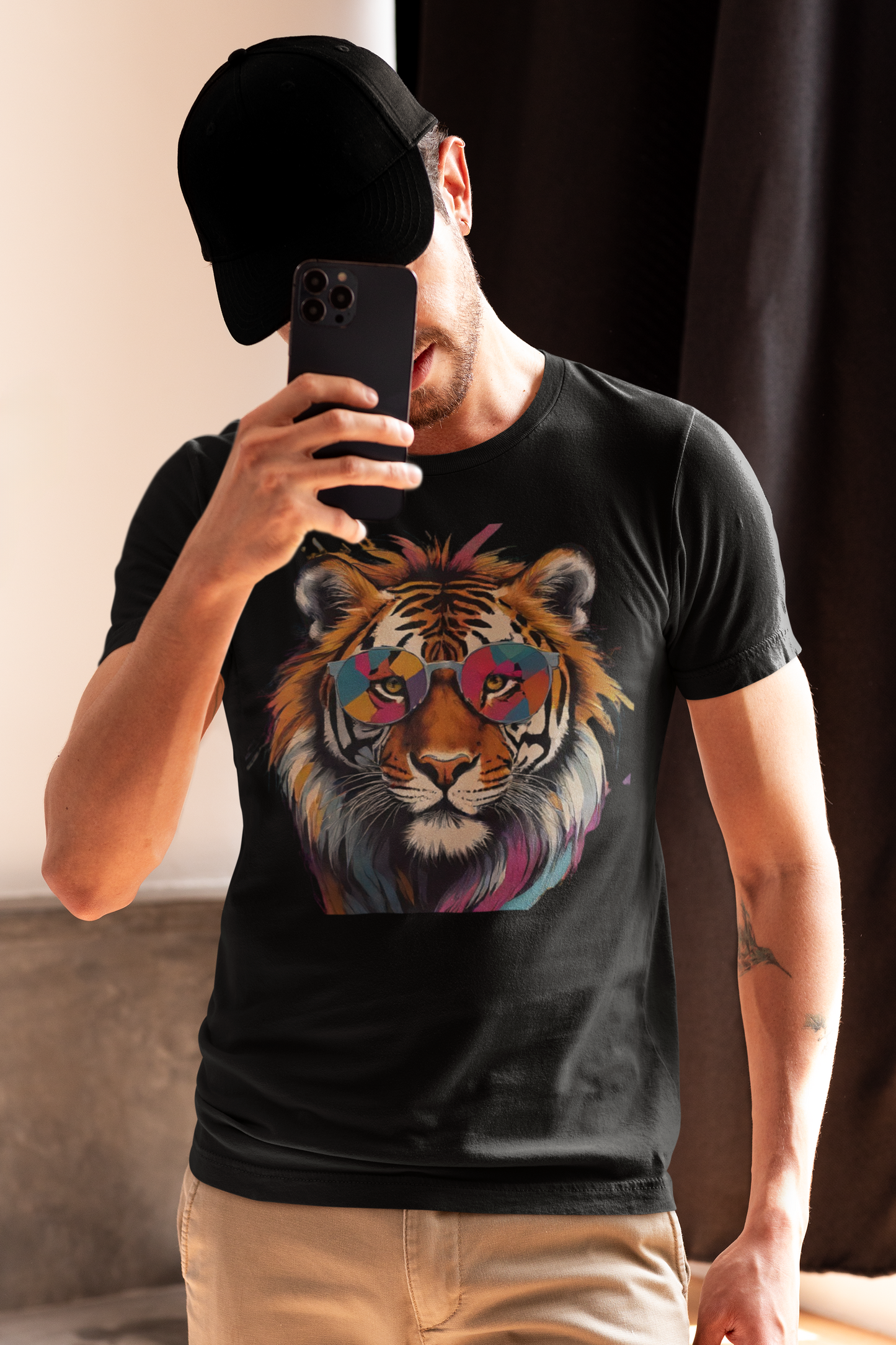 LAFANGEH TIGER || REGULAR FIT TSHIRT || 100% COTTON