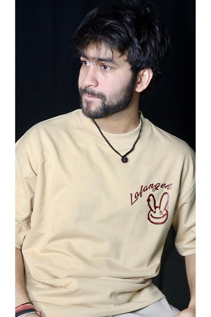 LAFANGEH ORIGINALS | BEIGE Oversized TShirt | 100% Premium Cotton