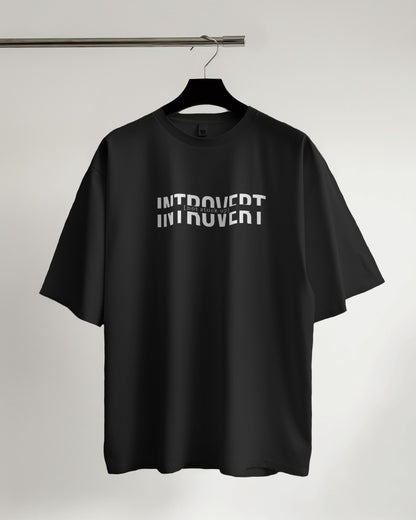 LAFANGEH INTROVERT|| OVERSIZED TSHIRT || 100% COTTON