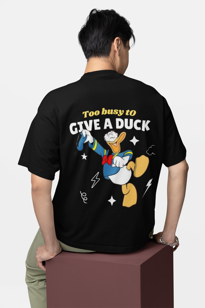 LAFANGEH TOO BUSY TO GIVE A DUCK || OVERSIZED TSHIRT || 100% COTTON