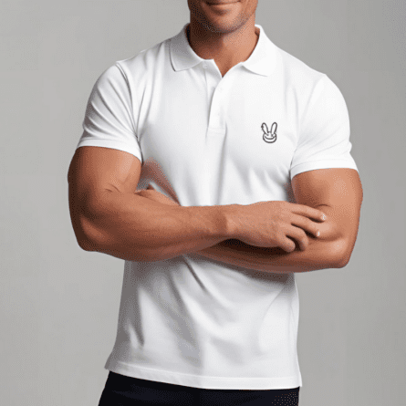 SIGNATURE POLO // WHITE